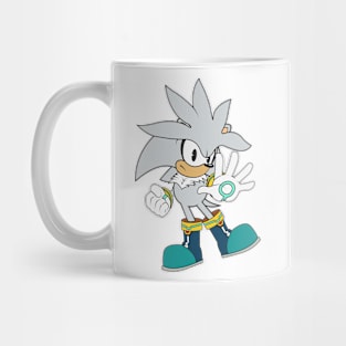 Silver Retro Mug